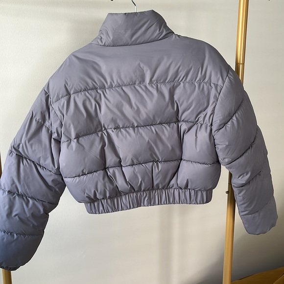 Matte Collection cropped puffer jacket size small - Picture 5 of 9